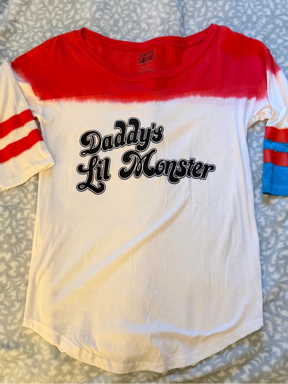 DC Comics Harley Quinns’s Daddy's Lil Monster' Tee - Size Small